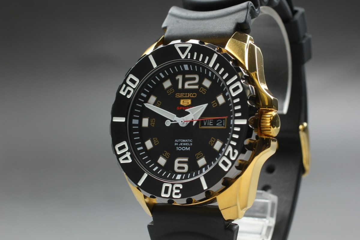 Near MINT] SEIKO 5 Sports 4R36-06B0 SRPB40 24J Automatic