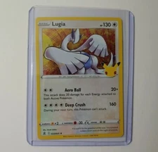 Lugia 022/025 Holo Rare Celebrations 25th Anniversary Pokemon Card NM-Mint