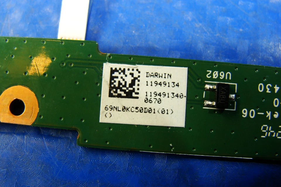 Placa de botones de volumen de tableta genuina HP Envy x2 11,6" 69NL0KC50D01 Foto 3 de 3