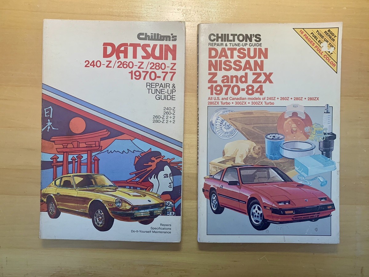 Chilton Repair Manuals Datsun Nissan Z and ZX 1970-84 240Z 260Z