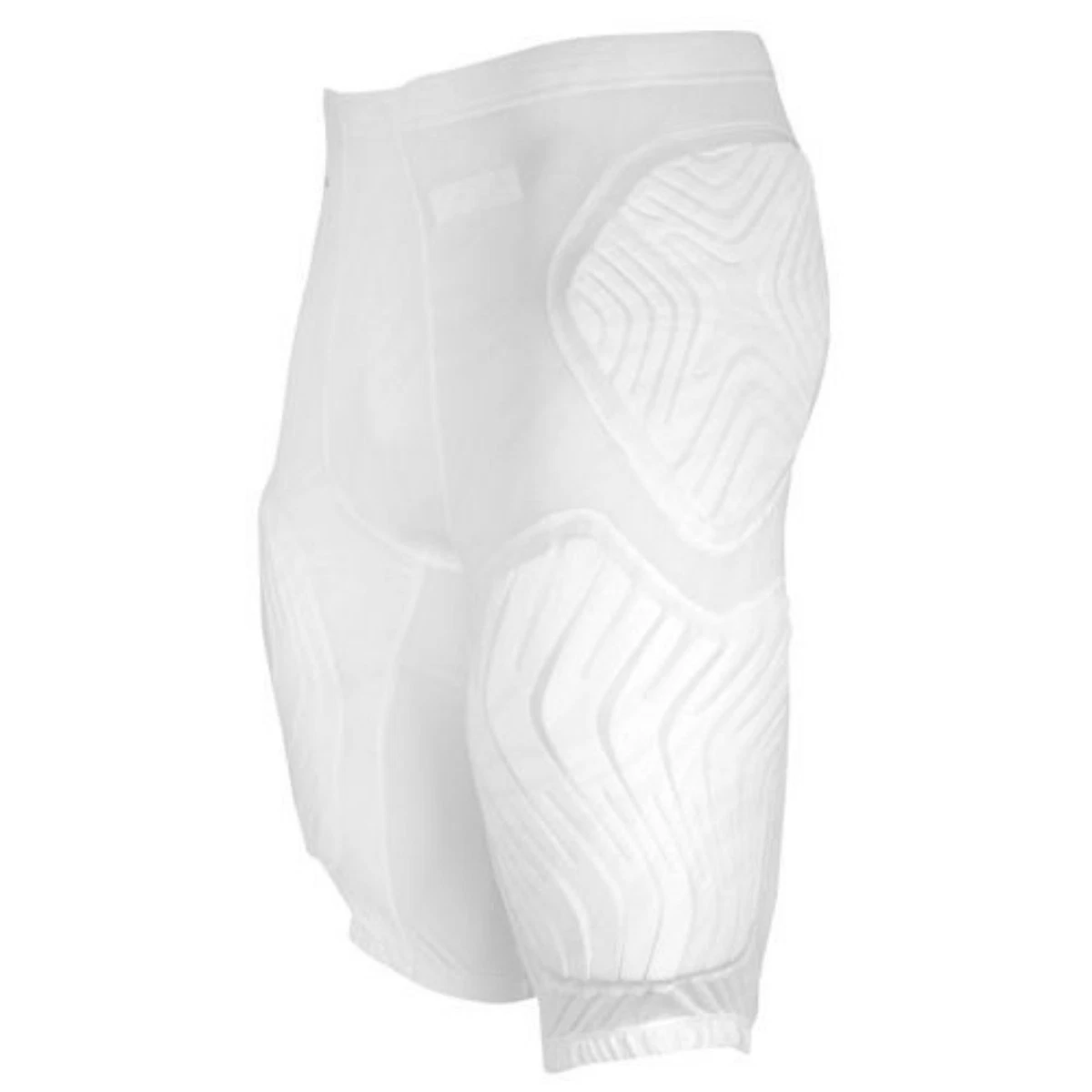 ADIDAS Techfit GFX White Compression Padded Basketball Shorts