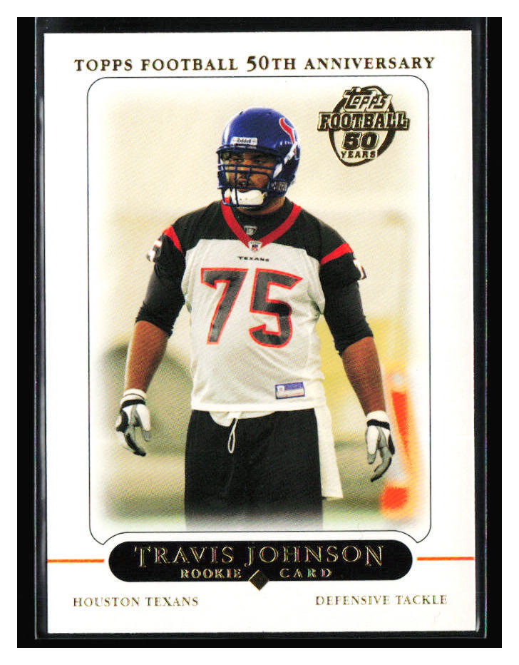2005 Topps 50th Anniversary Rookie #389 Travis Johnson RC