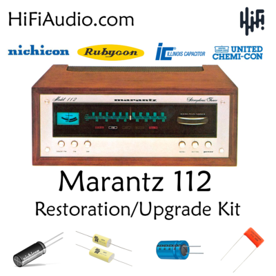 Marantz 112 tuner rebuild restoration recap service kit repair