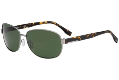 Hugo Boss - BOSS 0702/F/S ASIAN FIT, Geometric, metal, men, POLARIZED