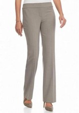 NEW NINE WEST BEIGE GRAY CAREER PANTS TROUSERS SIZE 12 SIZE 14 $79