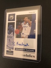 2021 Panini Chronicles Draft Picks Autograph Green Brandon Rachal Rookie #CR-BRA