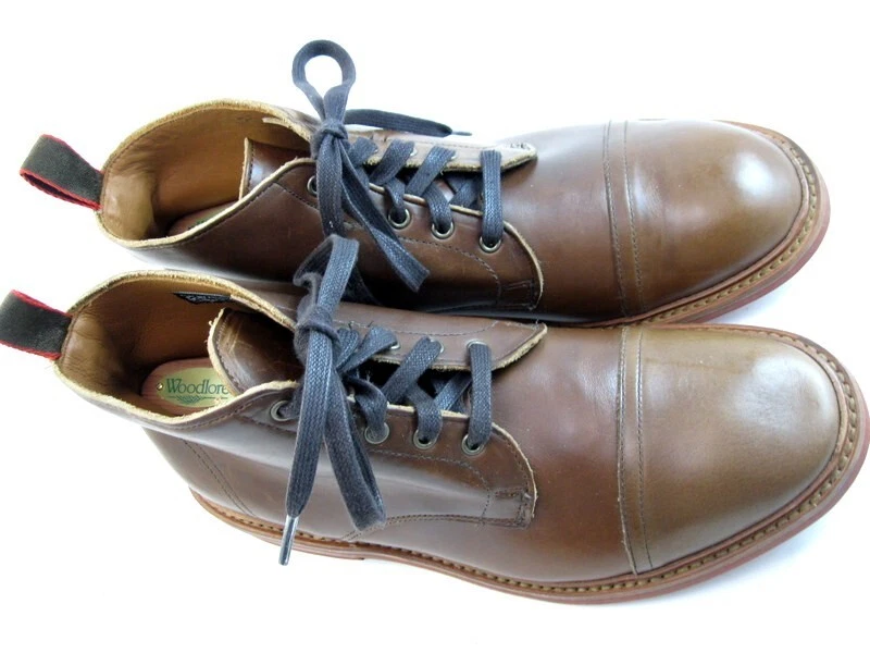 NUEVAS Botas Allen Edmonds "PATTON" RESISTENTES A LA INTEMPERIE Chromexcel 9.5 E Disco Natural (313N Foto 3 de 4