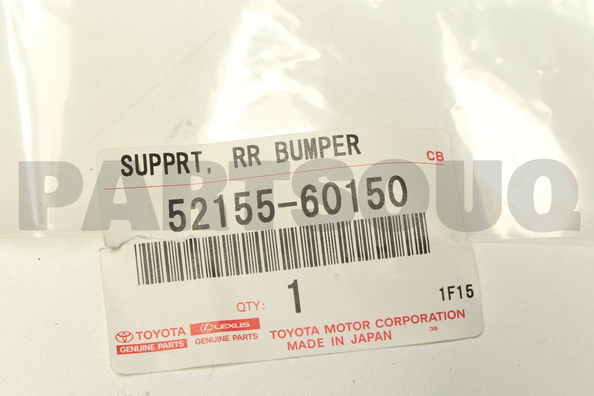 5215560150 Genuine Toyota SUPPORT RR BUMPER 52155-60150 | eBay