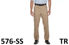 Men's Red Kap Dura Kap Industrial Pants Khaki 40Wx32L