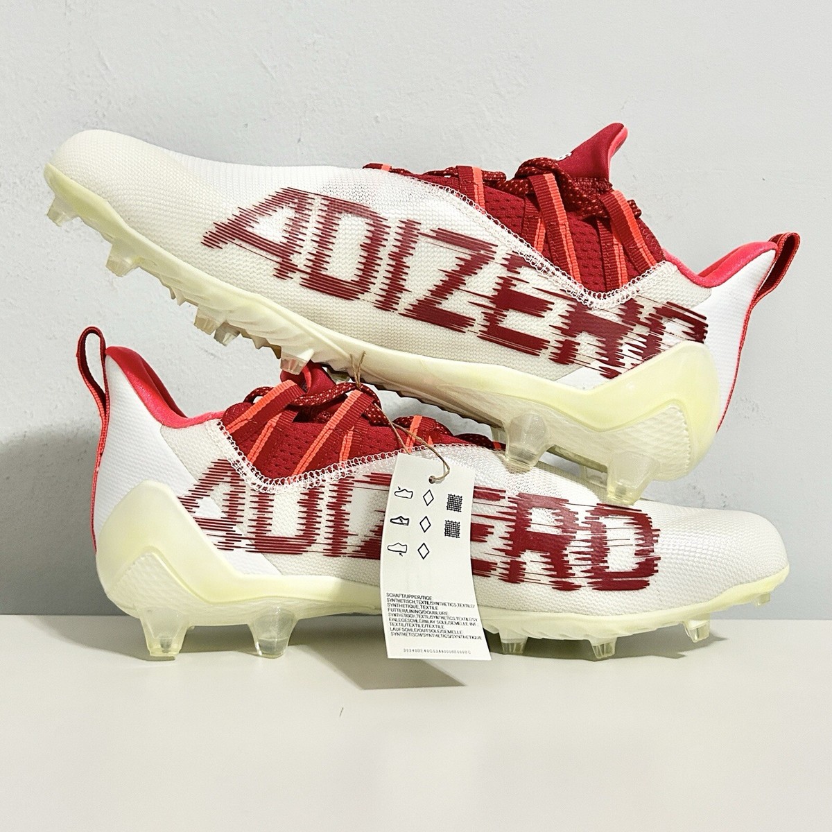 Adidas Adizero 11.0 “White Solar Red” Men display picture 1