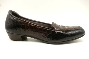 clarks crocodile loafers