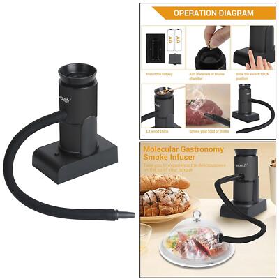 Tragbarer tragbarer Lebensmittel Smoker Profi Handpistole, Rauch-Ei Maschine