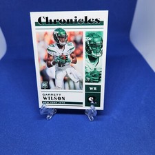 🏈 2022 Panini Chronicles GARRETT WILSON #43 Rookie Card WR Jets 👀