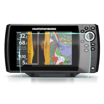 Crystal Clear Screen Protector for Humminbird Helix 7 DI Fish Finder | Plotter