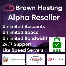 🔥🔥 Fast Unlimited Alpha Reseller Web hosting Cpanel/whm + SSL + softaculous