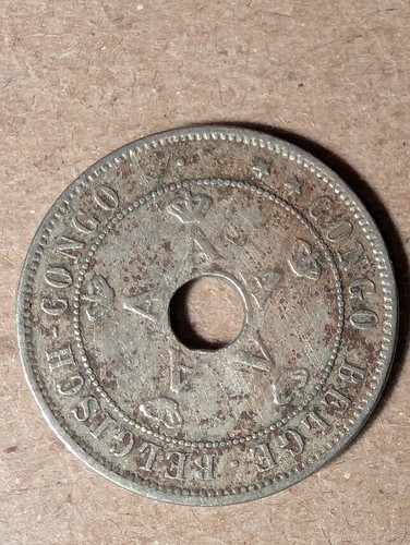 1911 Belgian Congo 20 Centimes - Picture 4 of 6