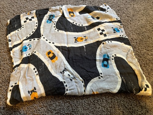 Tula Speedy Race Car Swaddle Blanket