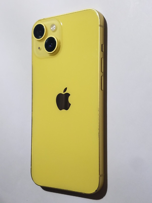 Apple iPhone 14 A2649 256GB Yellow IOS Smartphone Cell Phone For