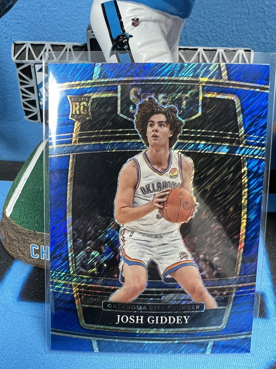 2021-22 Select Concourse Blue Shimmer Josh Giddey Prizm SP ROOKIE 