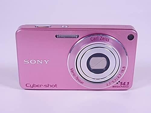 Sony Kompakt-Digitalkamera Cybershot W350 pink DSC-W350/P nur japanisch von JP - Bild 1 von 4