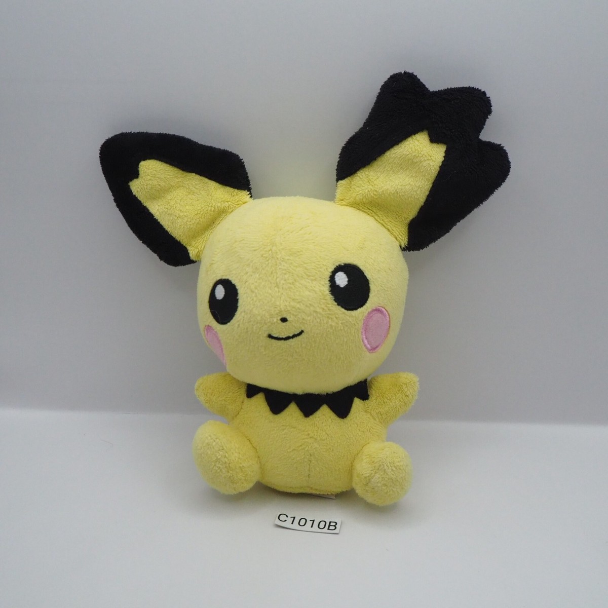 Pichu Spiky Ear C1010B Pokemon Center Pokedoll 2009 Plush 7