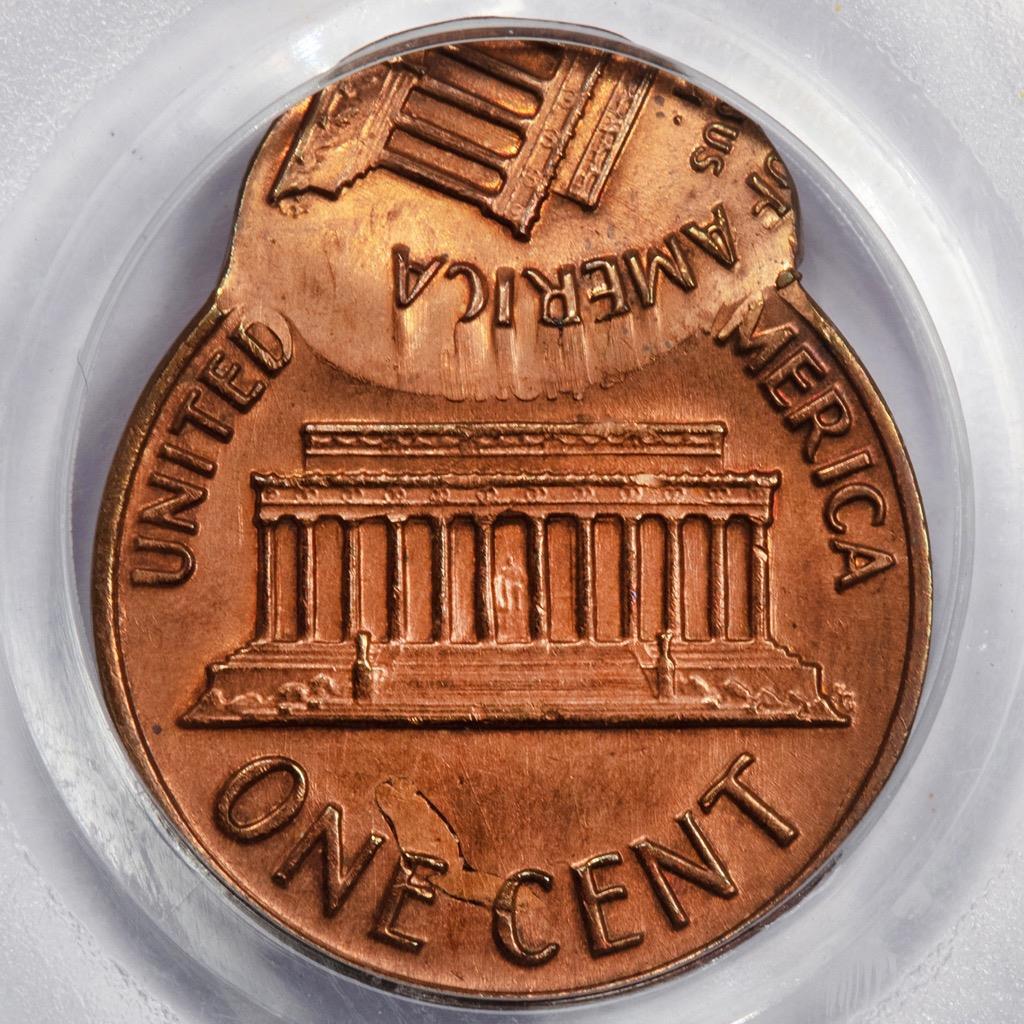 1972 D PCGS MS64 Double Struck With Two Dates Lincoln Cent