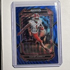 2023 Panini Chronicles Draft Picks - Blue #198 Rakim Jarrett /99 (RC)