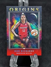 DIDI RICHARDS 2024 Panini ORIGINS WNBA RED PARALLEL /99 Washington Mystics