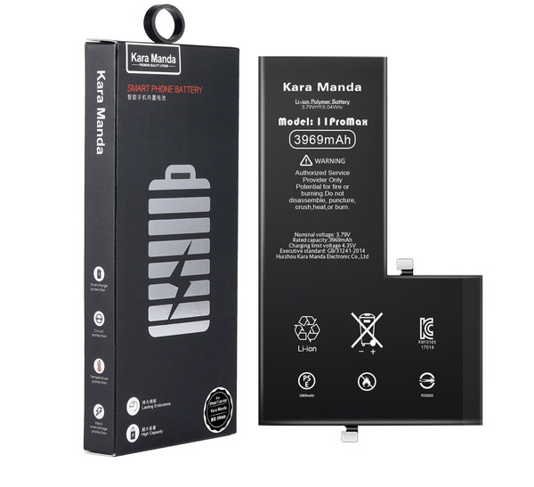 FüR Apple Iphone 11 Pro Max Batterie Akku Battery Ersatzakku (3969 Mah)-image