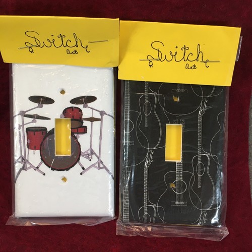 Switch Art Schlagzeug & Gitarren Lichtschalter Abdeckungen - Bild 9 von 12