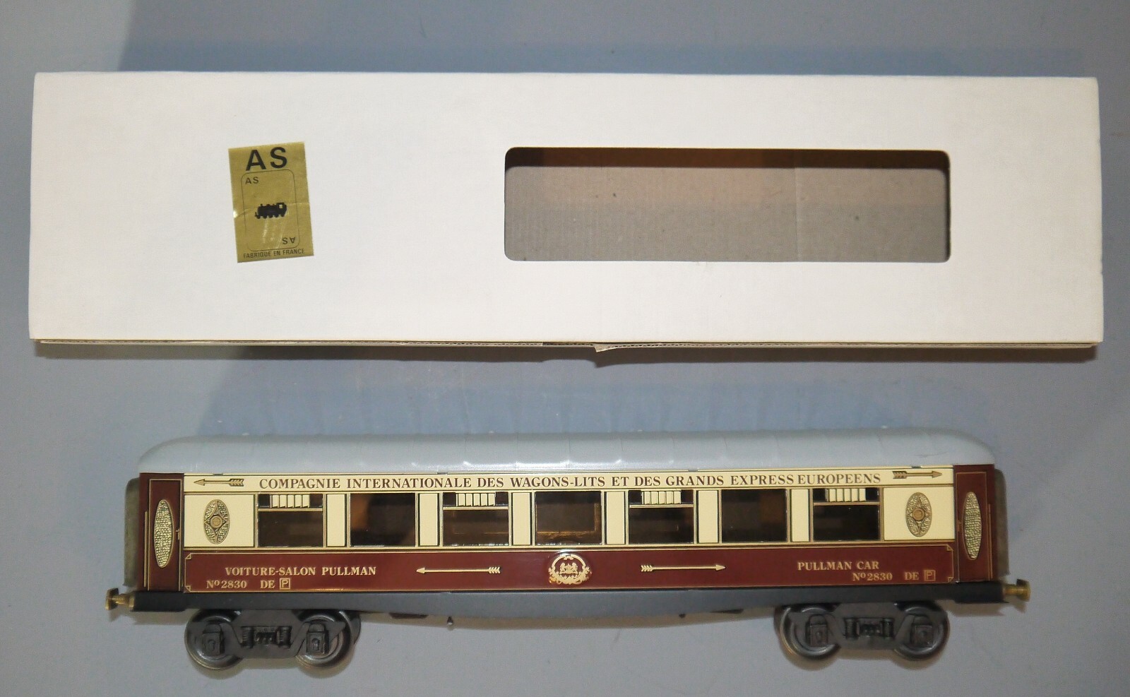 Ancien Wagon En Tôle Jouef (JEP), Train Miniature, Collection
