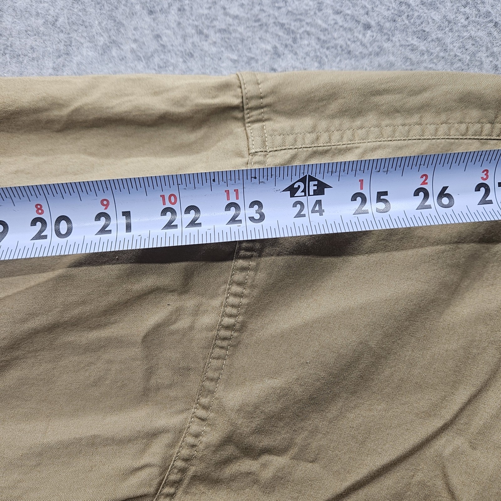 Vantage Men's Medium Brown Button-Down Long Sleev… - image 8