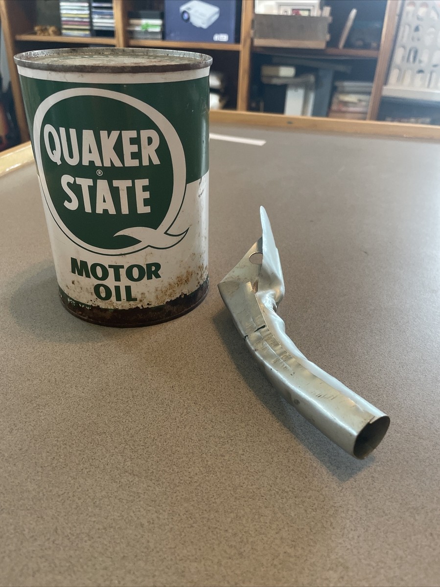 Quaker State motor oil and spout | eBay