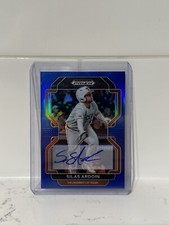 2022 Panini Prizm Draft Picks Silas Ardoin Blue Auto 99/99 - LAST CARD #99