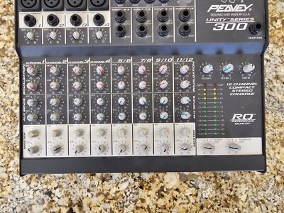 peavey 300 UNITY SERIES 12 CHANNEL COMPACT STEREO CONSOLE. | eBay