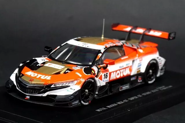 1:43 EBBRO 45627 MOTUL MUGEN NSX-GT SUPER GT GT500 2018 model car