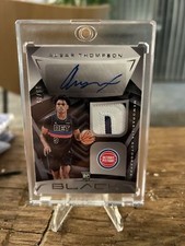 Ausar Thompson 2023-24 Panini Black RPA /25 
