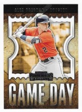 2020 Panini Contenders Game Day Alex Bregman Houston Astro Baseball Card #GD-2