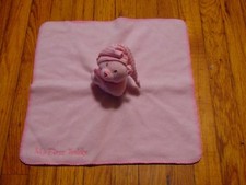 Baby Ganz My First Teddy Pink Bear Security Blanket Lovey