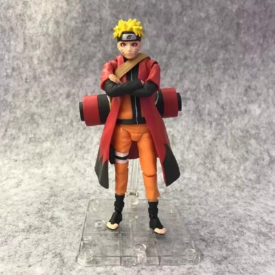 Figurine Naruto Uzumaki Articulée (Shippuden) - 14 Cm, PVC, Collection 2020 - Neuf
