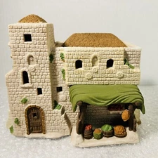 Dept 56 Little Town of Bethlehem Village Nativity MARKET PLACE 1987 Christmas