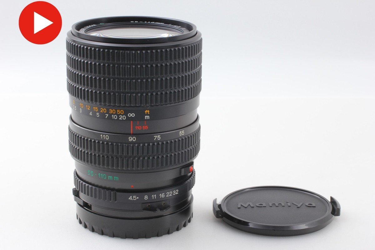 【良品】マミヤ Mamiya Sekor ZoomC 55-110mmF4.5 MINT] Mamiya Sekor Zoom C 55-110mm f4.5 N For 645 1000s
