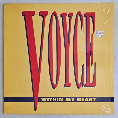 FREESTYLE - VOYCE - WITHIN MY HEART - ATCO RECORDS ORIGINAL PRESSING IN SHRINK