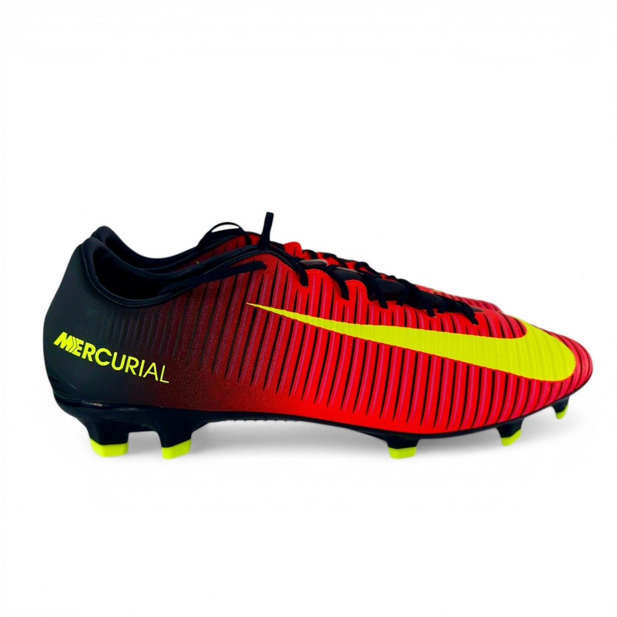 Nike Mercurial Veloce III FG 847756-870 US8 UK7 Red Men's Cleats