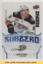 2018-19 Upper Deck Ice Sub Zero Rookie 120/999 Sam Steel #SZ-45 READ 4t6