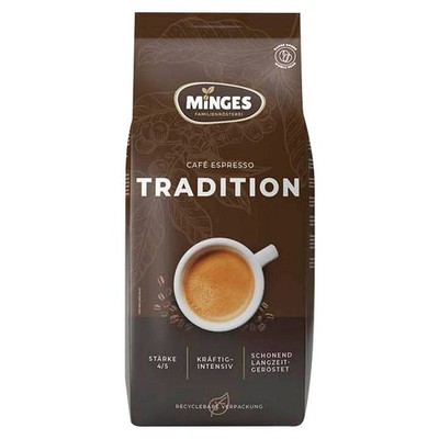 MINGES ESPRESSO TRADITION 1932 Espressobohnen, Arabica- und Robustabohnen...