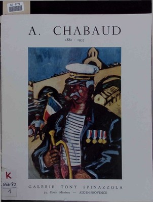 A. Chabaud - Peintures 1882 - 1955. 15 Juillet au 15 Août 1960 Chabaud, A.: