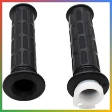 Motorcycle ATV Scooter Hand Grips 7/8 inch Throttle Handlebar Rubber Set