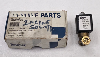 RAPA BV01 L2 SOLENOID VALVE COIL M13 IP54 230V 8V 50-60 Hz 0-24 BAR