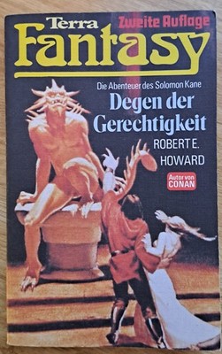 Degen der Gerechtigkeit / Solomon Kane Stories /Robert E. Howard-2. Auflage 1978